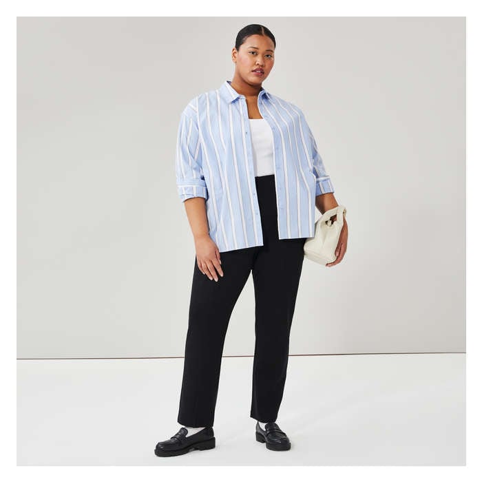 Women+ Ponte Piping Pant